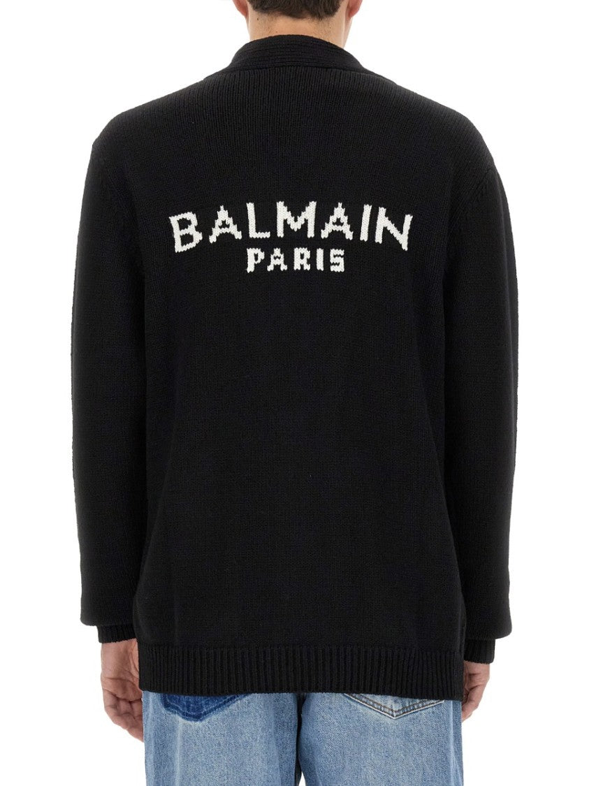 Balmain V-Neck Cardigan