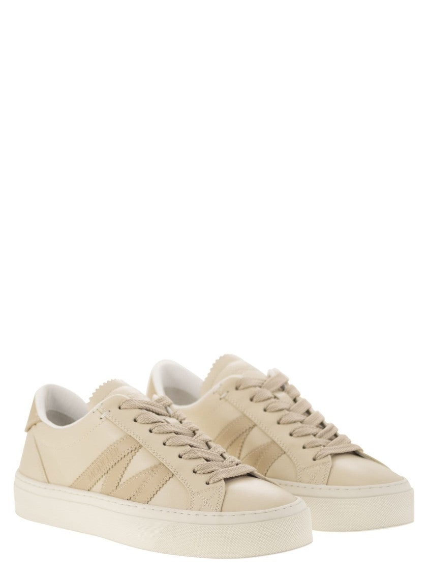 Moncler Monaco2 - Leather Trainer