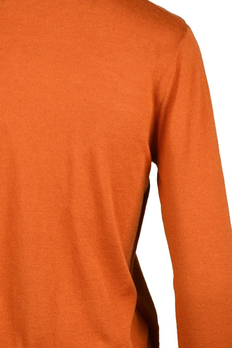Max Mara Waist Cardigan Silk Wool - Orange