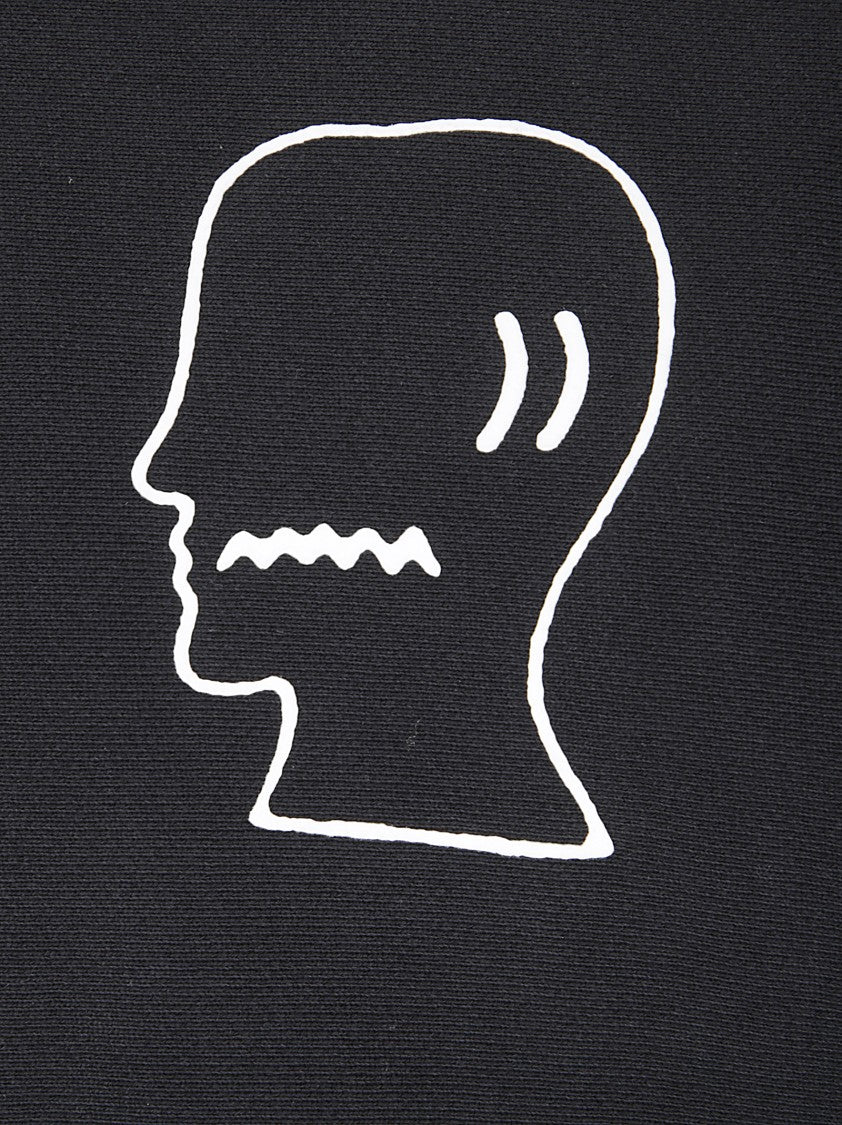Brain Dead Felpa Brain Dead Logo Head
