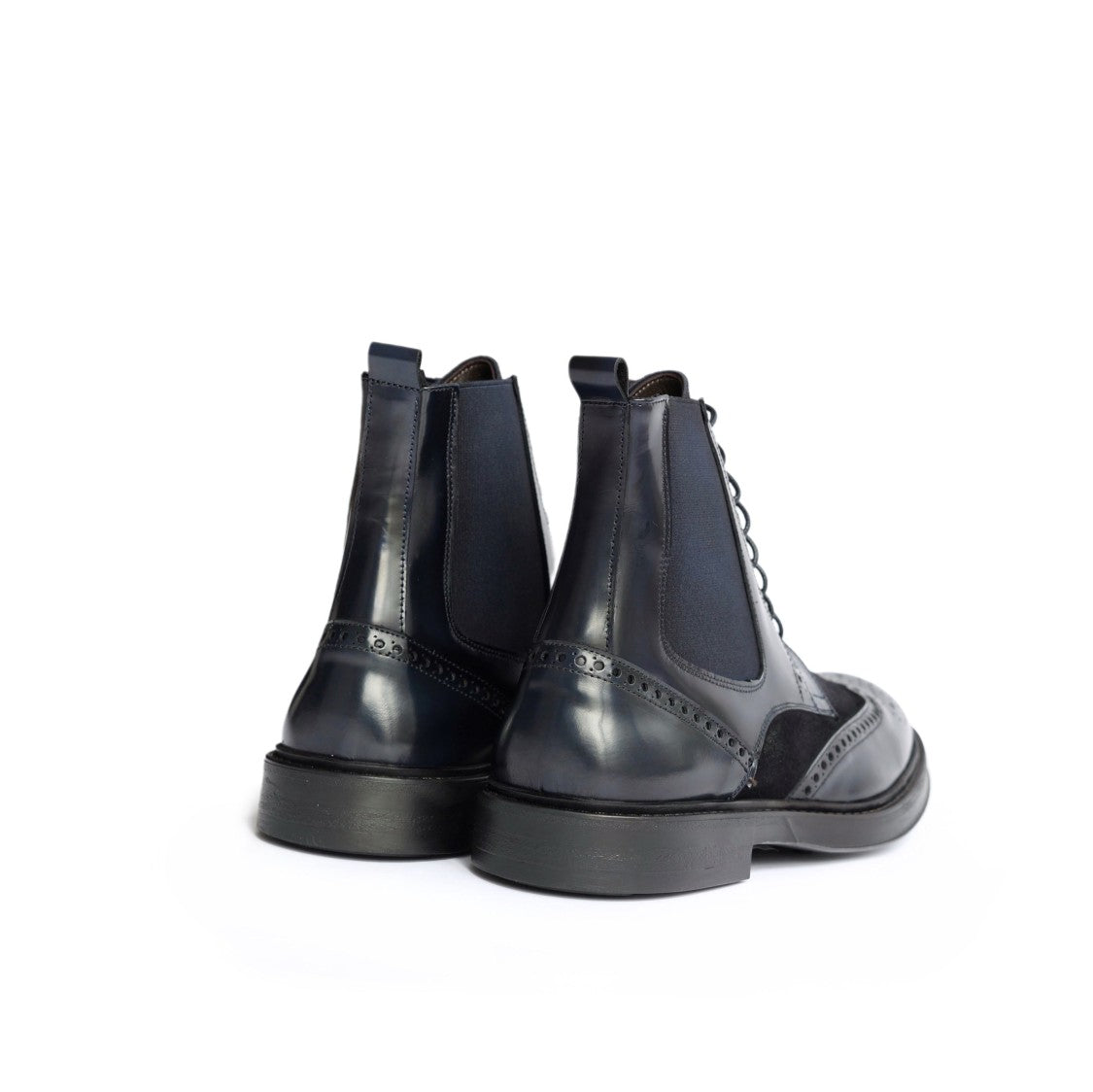 Ton Gout Brogue Ankle Boots With Lace-Up Front