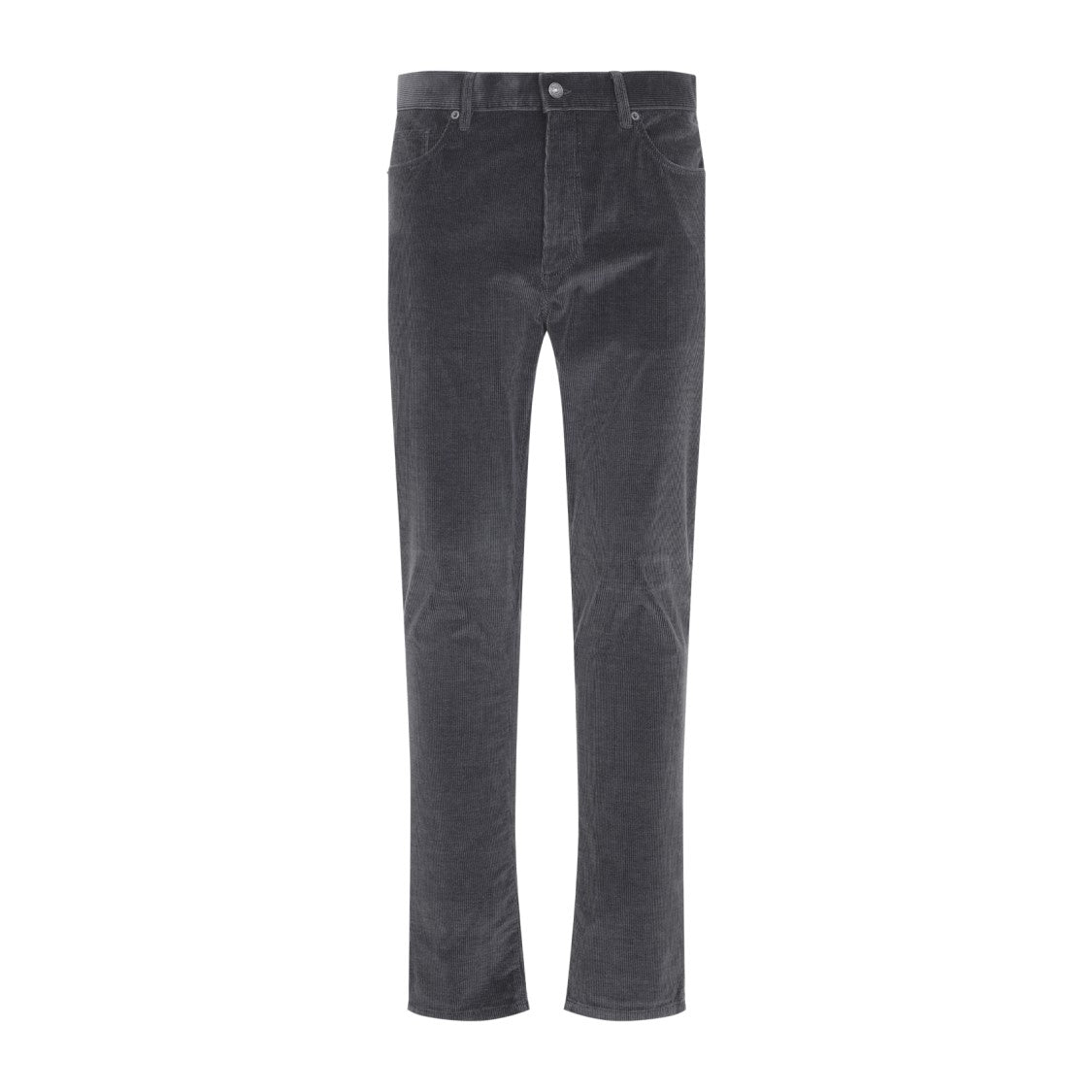 Zegna Dark Grey Cashco Corduroy Pants