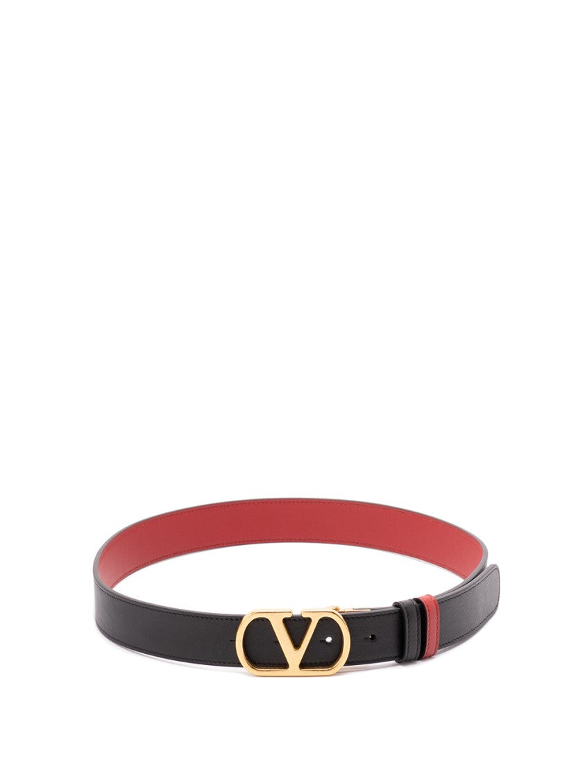 Valentino Garavani `Vlogo Signature` Reversible Belt