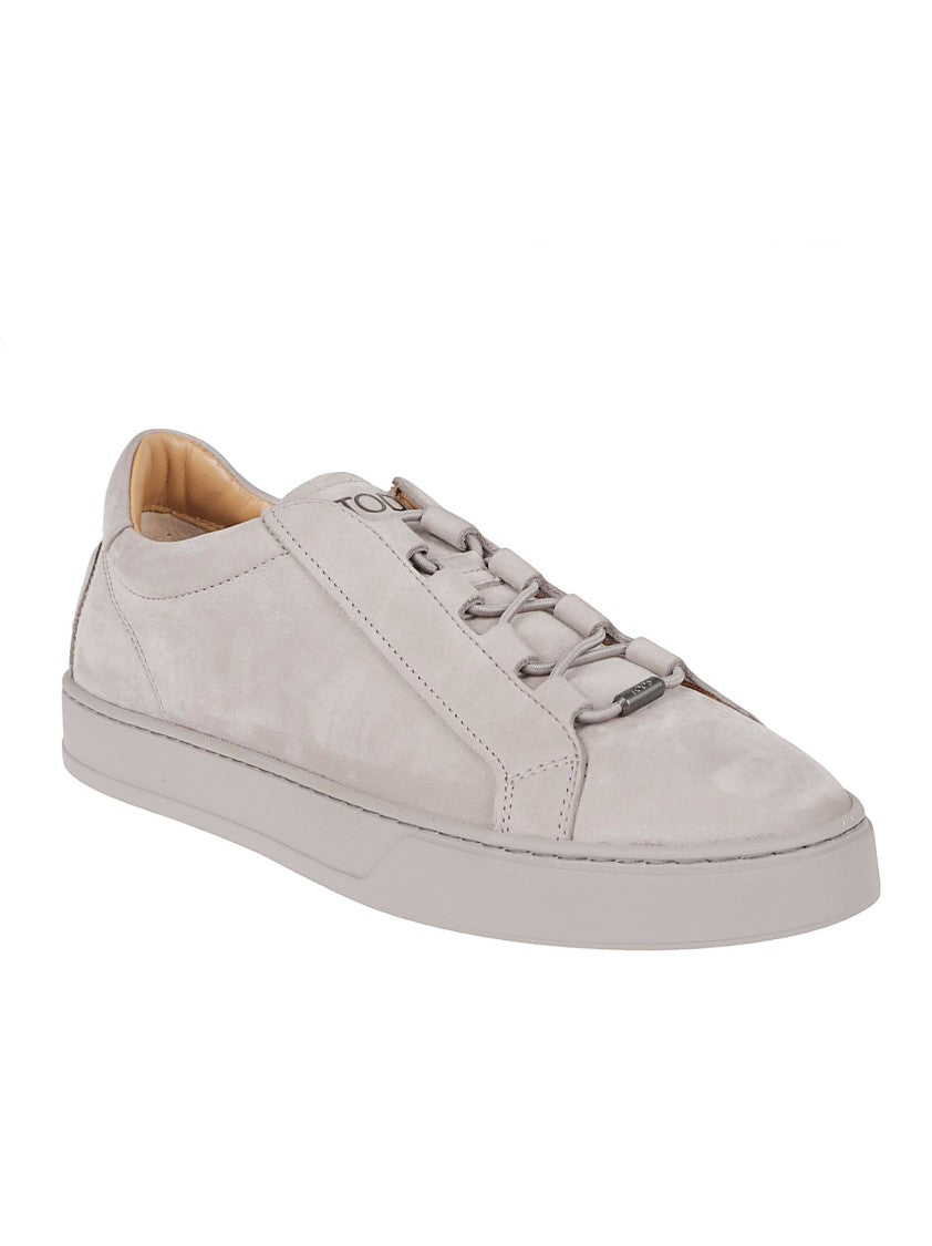 Tod's Low-Top Sneakers With Calfskin Upper