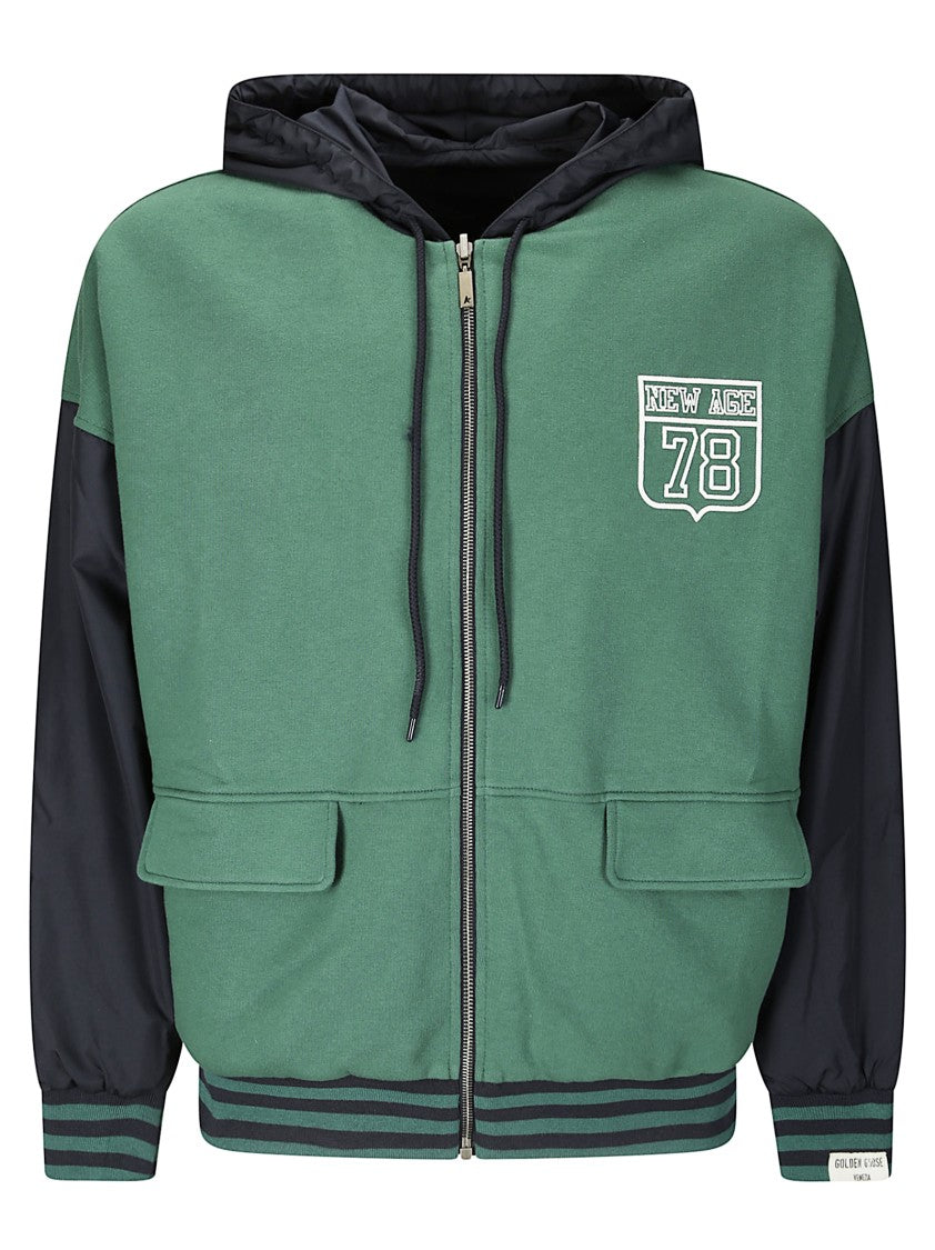 Golden Goose Unisex Reversible Over Zipped Hoodie