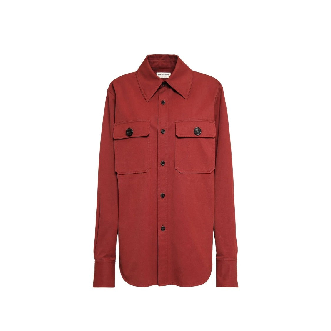 Saint Laurent Red Cotton Shirt