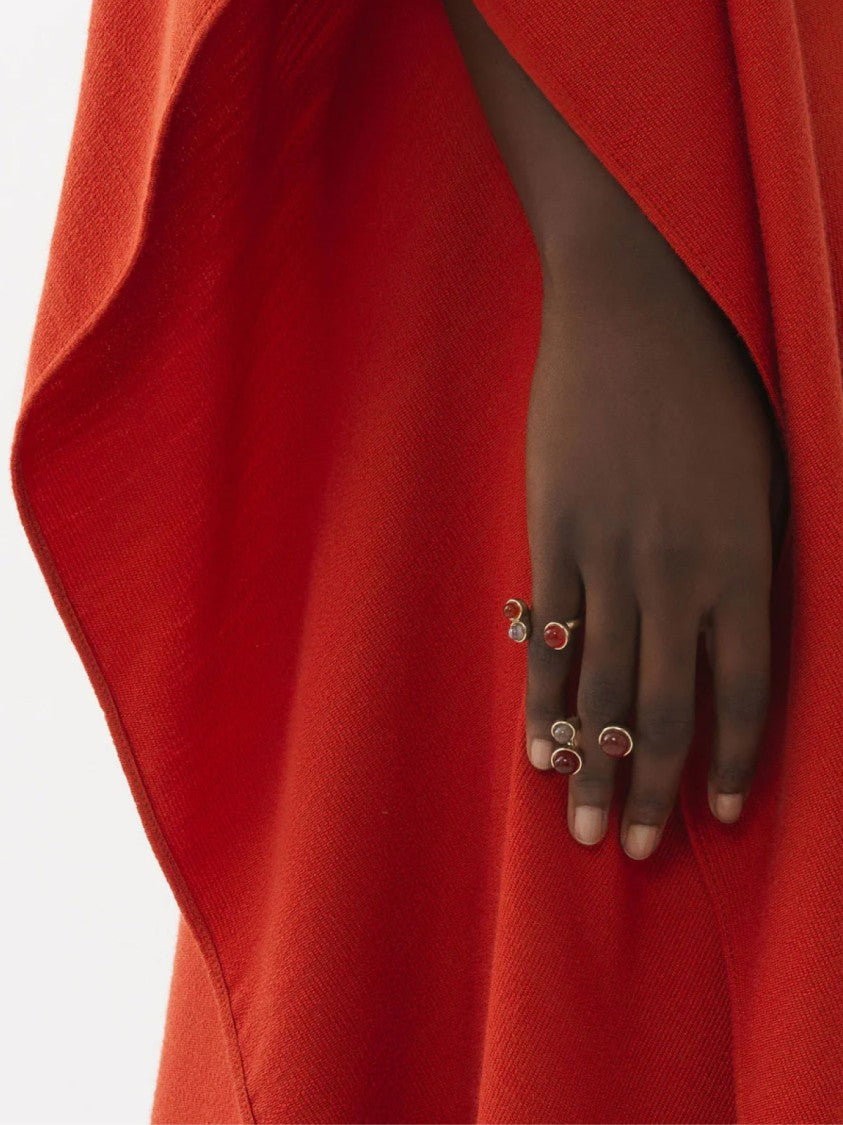 Chloé Gold Zodiac Brass Ring