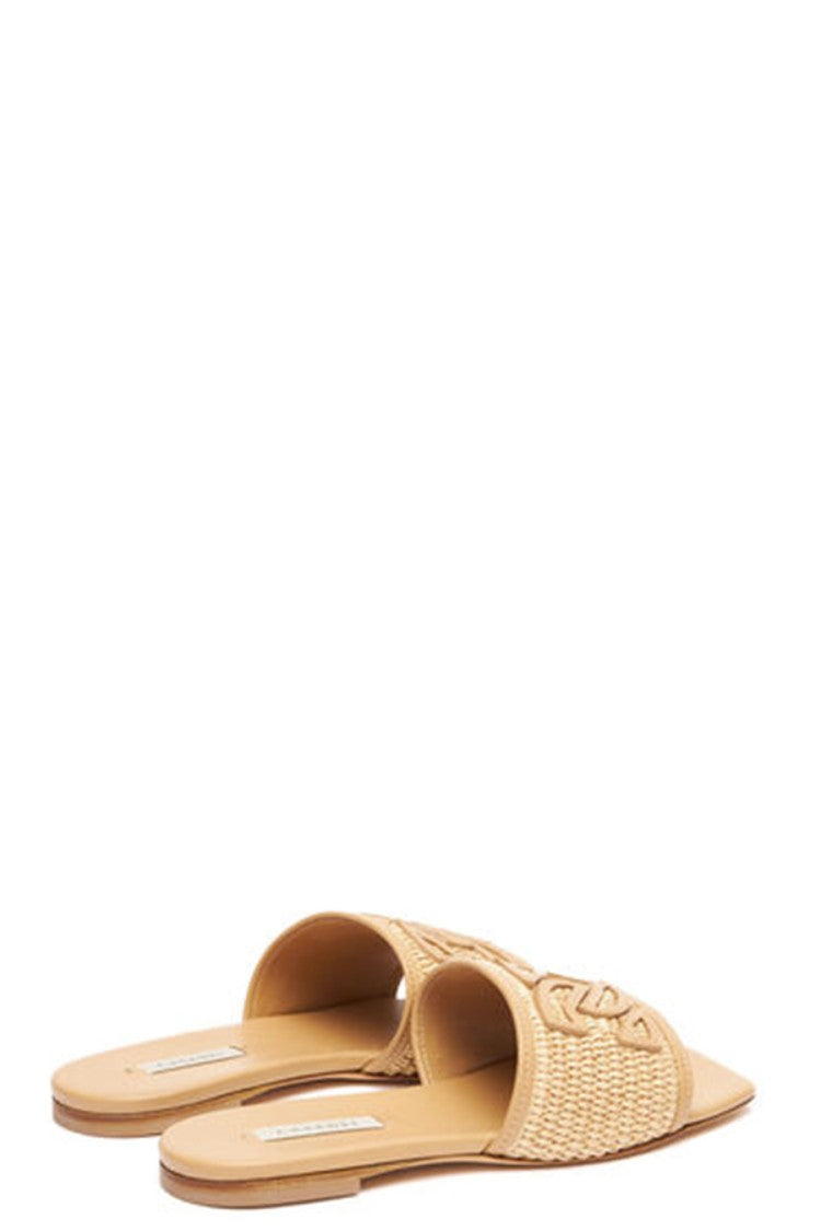 Casadei Brown Leather Sandal