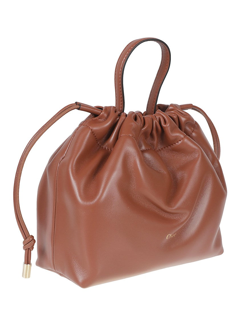 Chloé Lambskin Nappa Drawstring Shoulder Bag