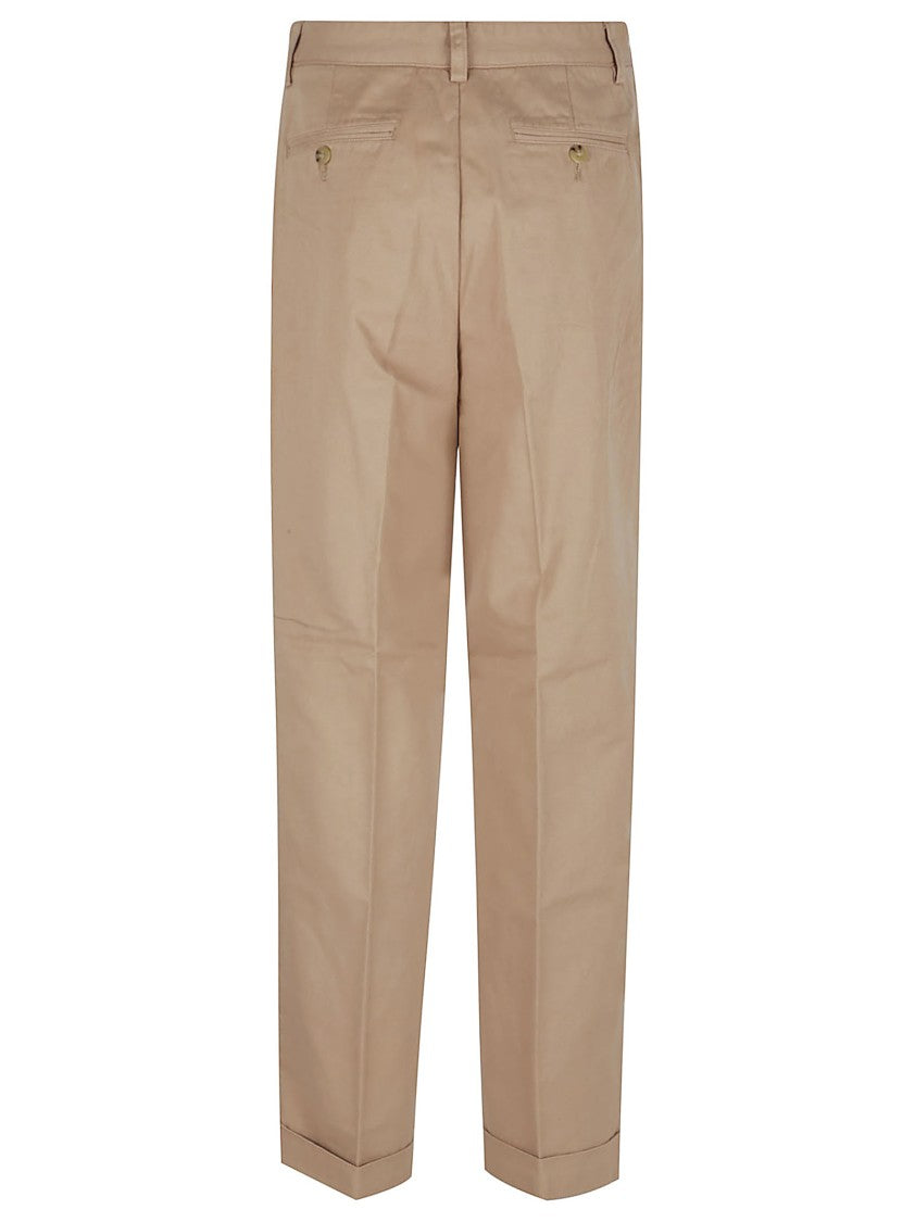 Polo Ralph Lauren Tailored Trousers With Pleated Front