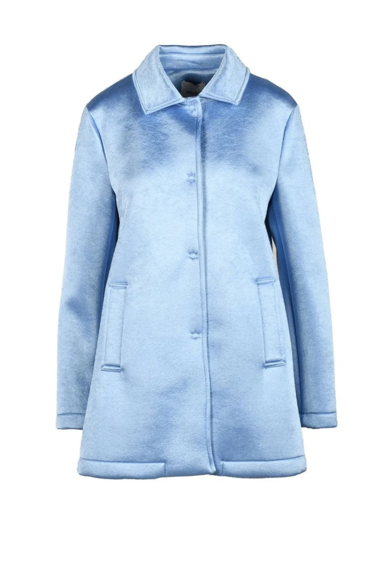 Motel Light Blue Casual Polyester Jacket