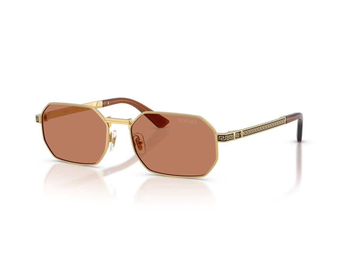 Versace 0Ve2297 Geometric Octagonal Sunglasses