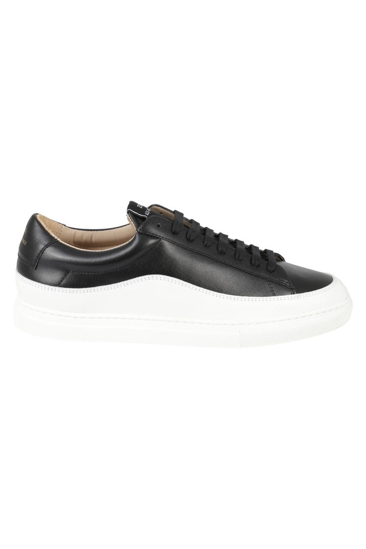 Zespa` Low-Top Sneakers In Two-Tone Nappa Leather