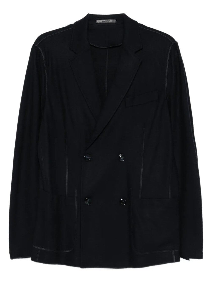 Giorgio Armani Double-Breasted Tailored Cashmere Jacket