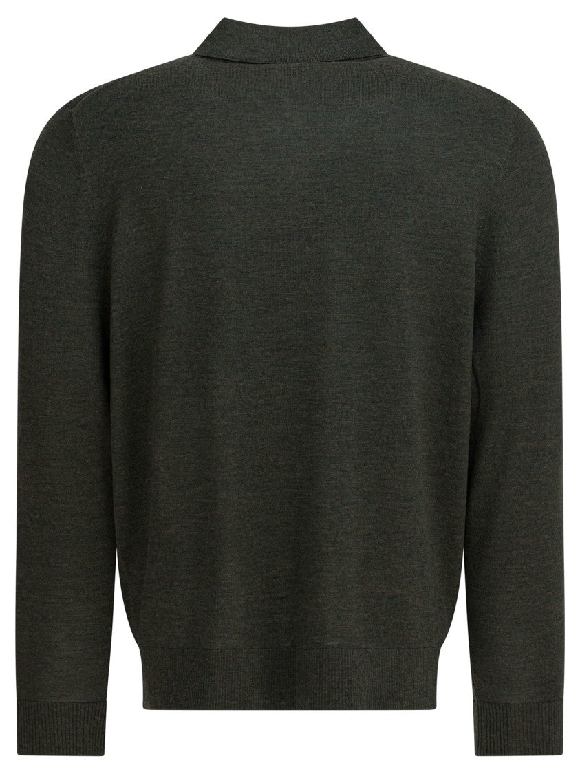 Vince Merino Wool Polo Shirt