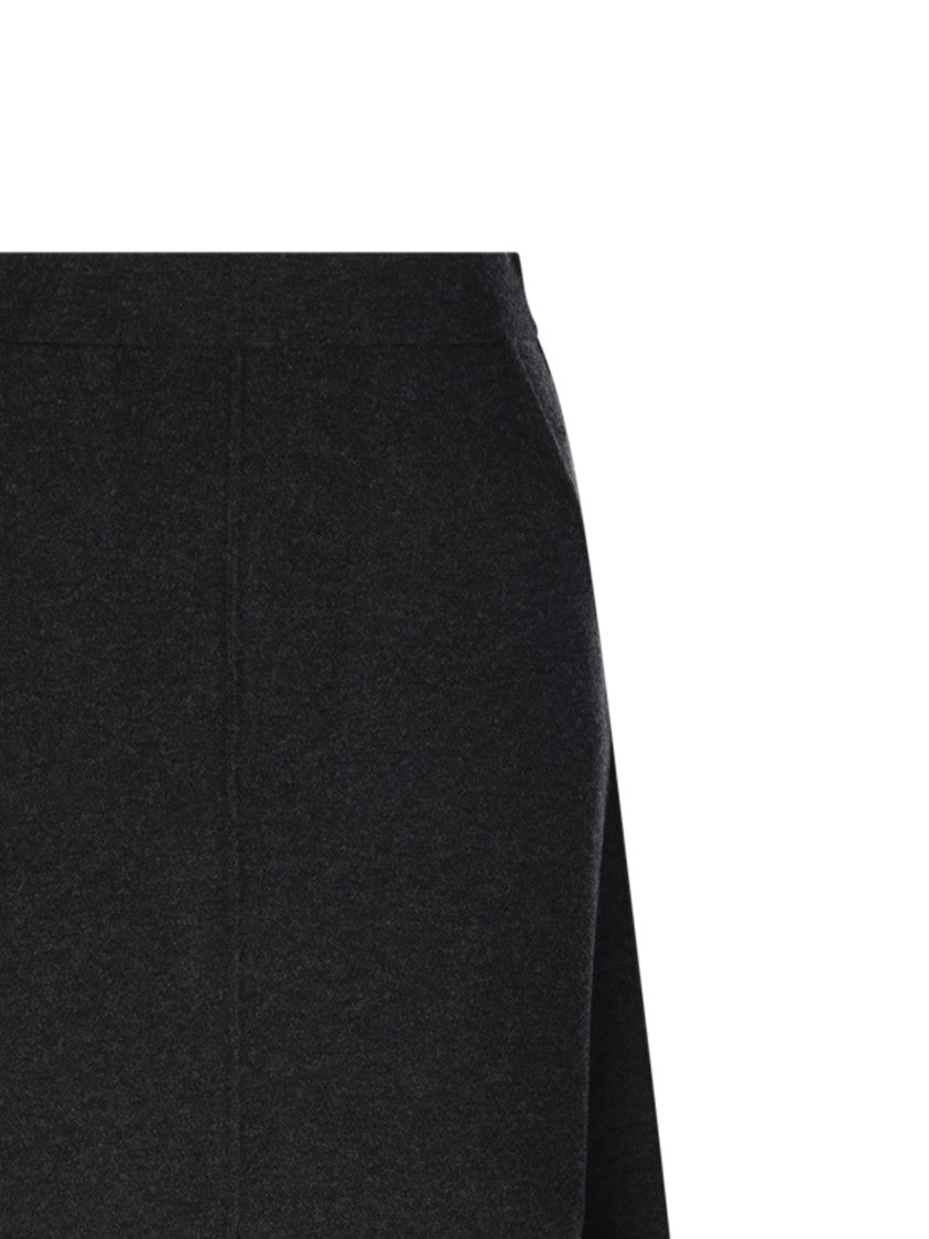 Max Mara A-Line Midi Skirt With Discreet Side Pockets