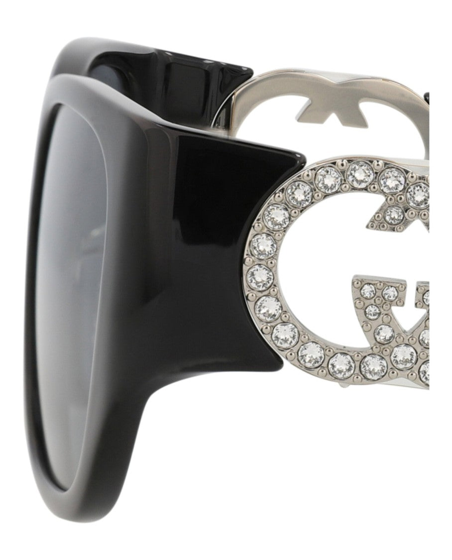 Gucci Cat Eye-Frame Injection Sunglasses