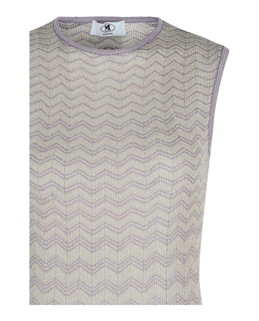M Missoni Sleeveless Mini Dress