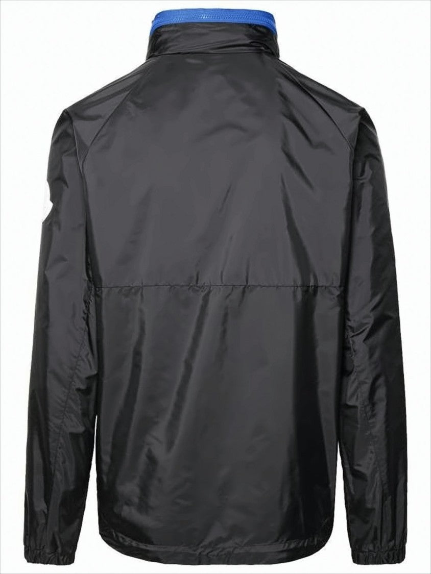 Moncler Zippered Black Polyamide Jacket