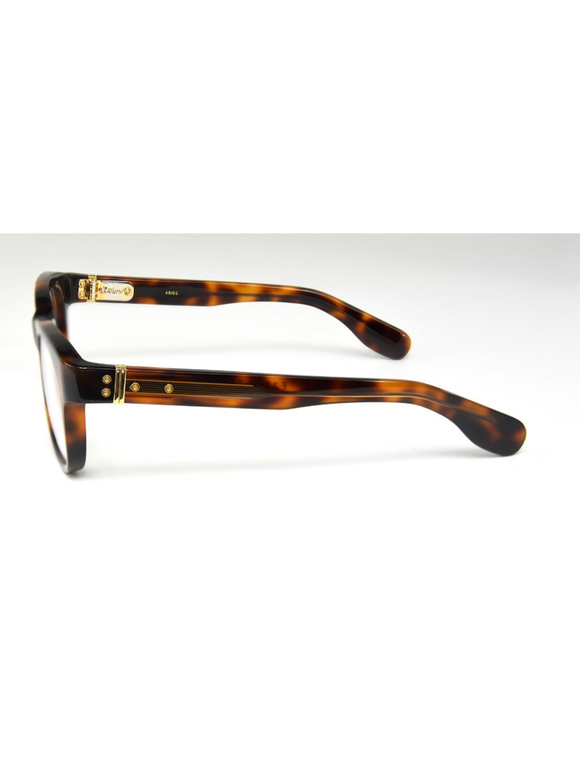 Kiurv Contemporary Brown Acetate Optical Frame With Elegant Detailing