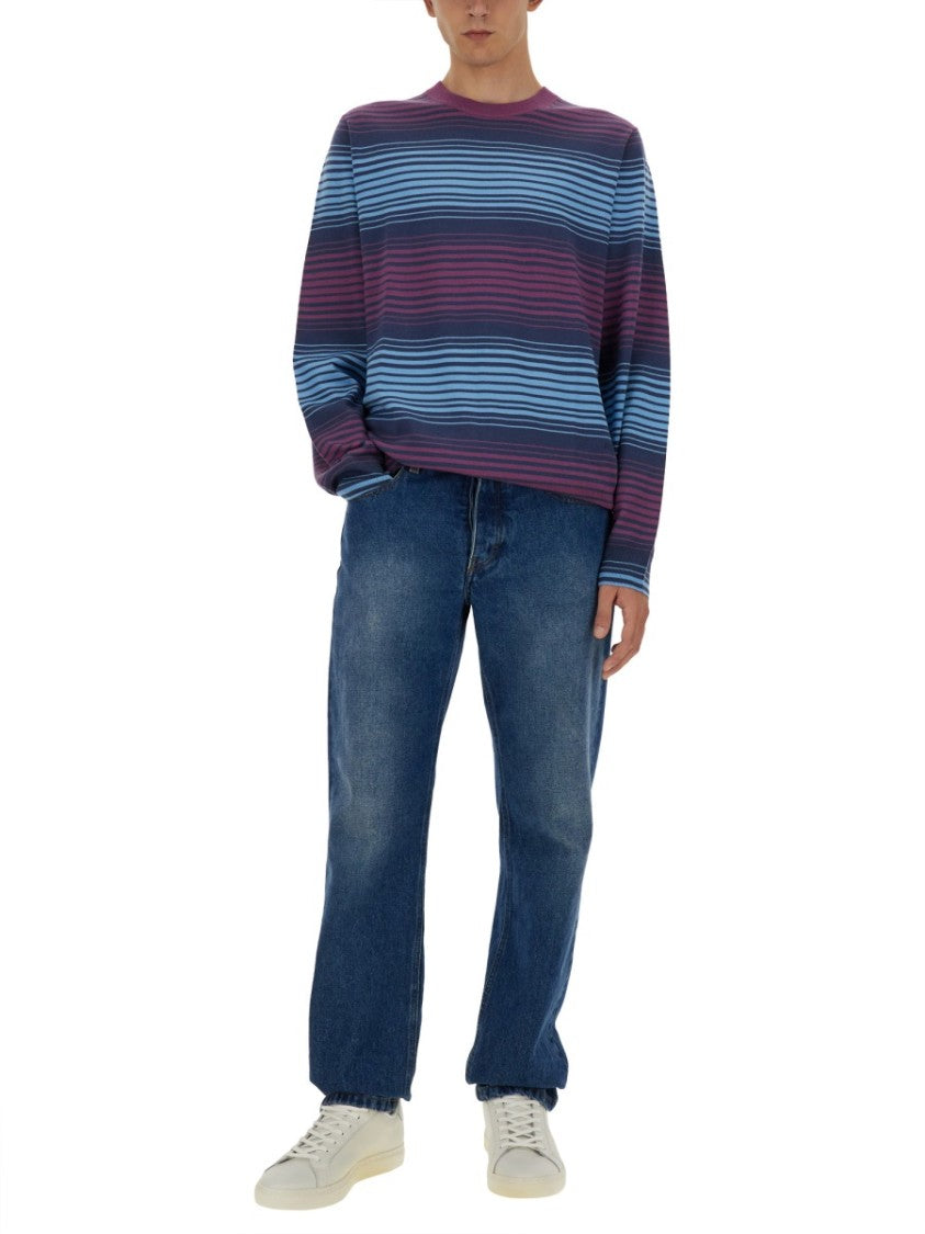Ps Paul Smith Relaxed-Fit Striped Merino Wool Sweater