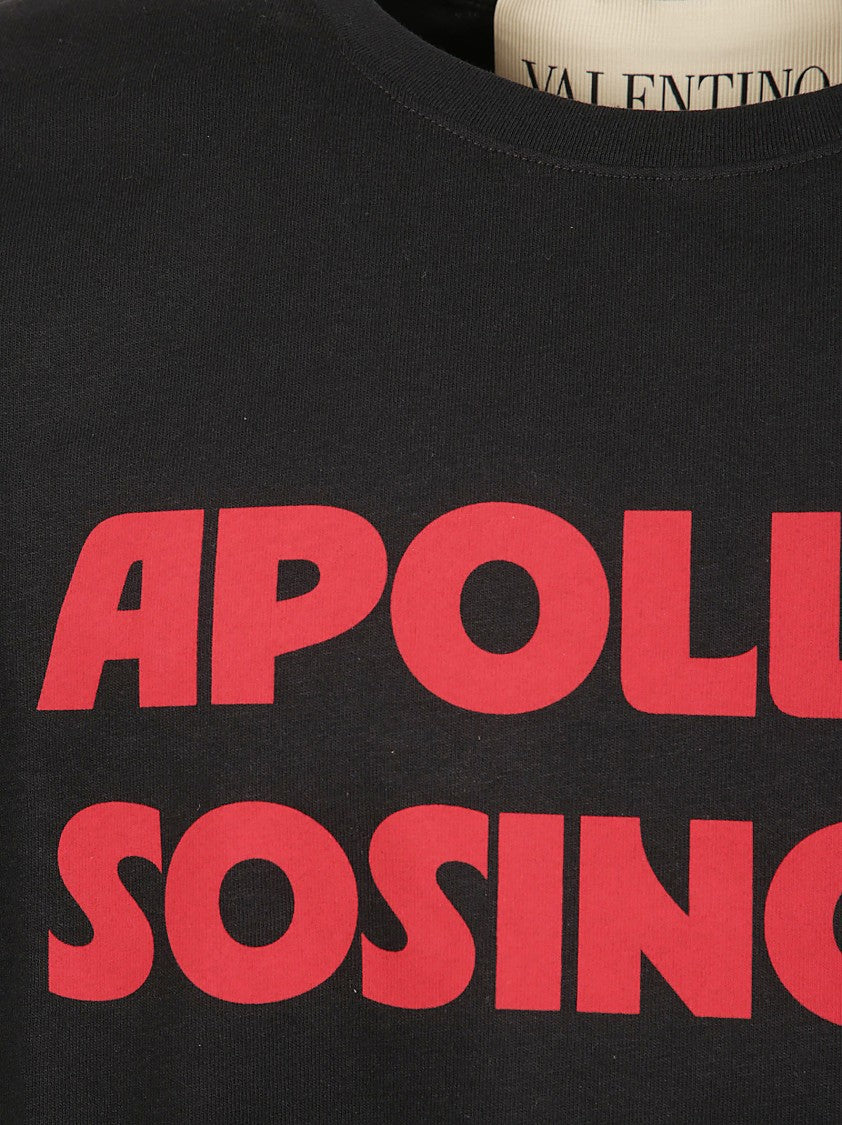 Valentino Garavani Pure Cotton T-Shirt With Contrasting Apollon/Dyonisos Print