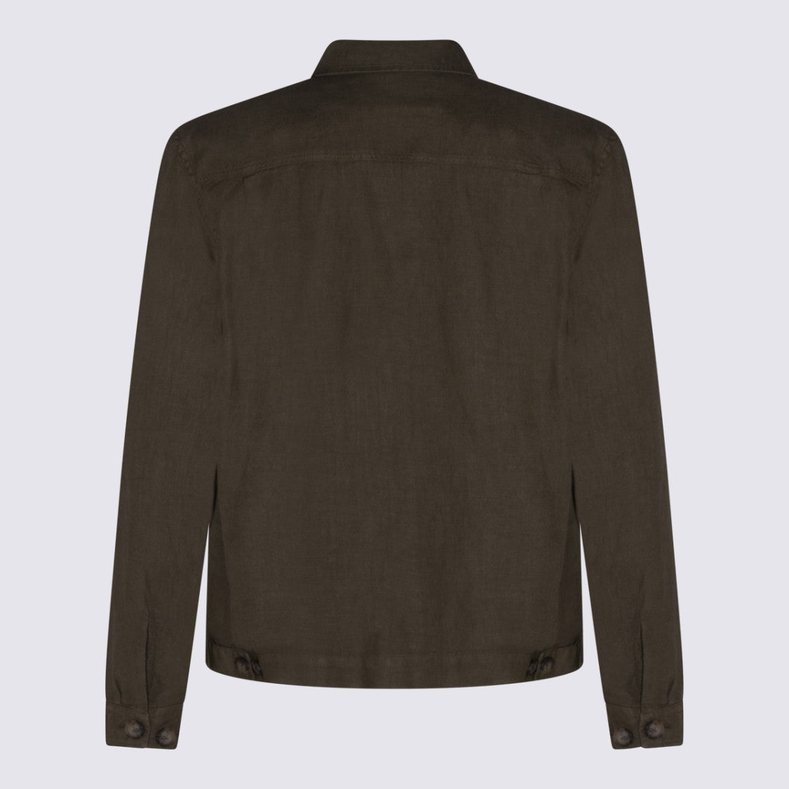 Altea Green Linen Casual Jacket