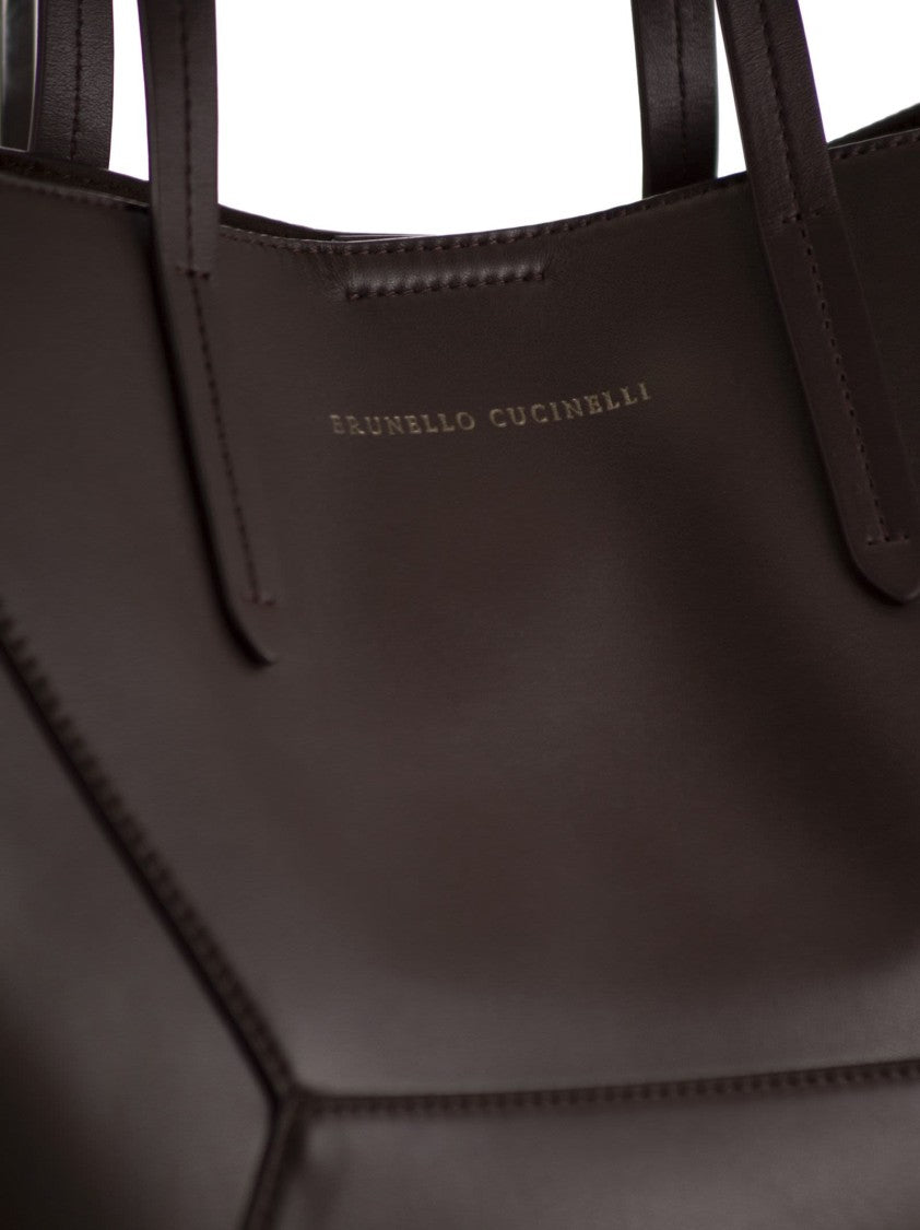 Brunello Cucinelli Bc Duo Bag In Calfskin