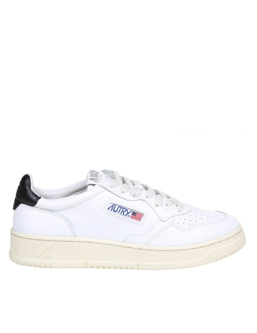 Autry Black And White Leather Sneakers