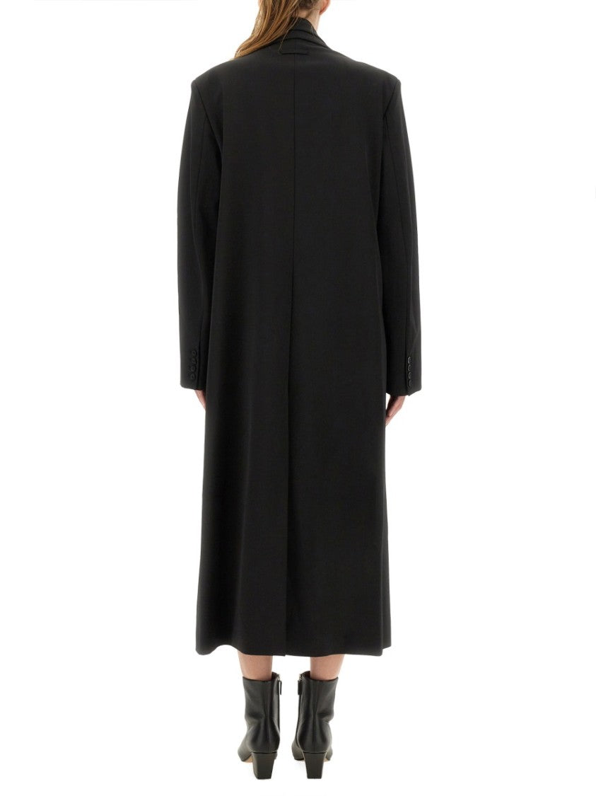 Jean Paul Gaultier Double Layer Coat With Structured Silhouette