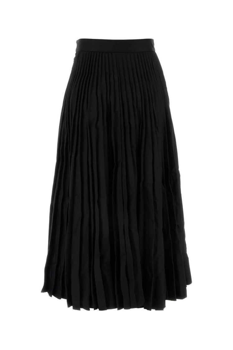 Balenciaga Black Wool Skirt