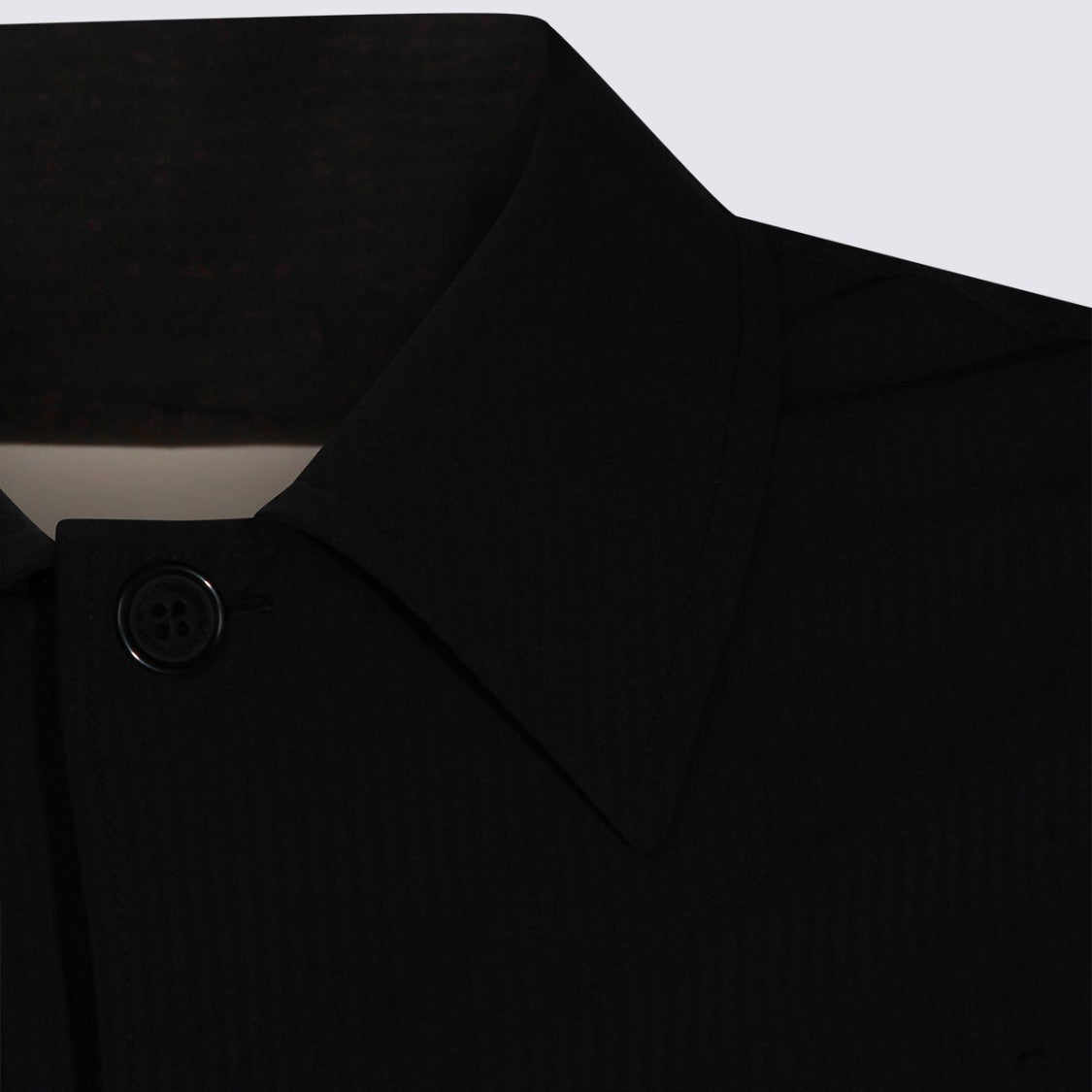 Nn.07 Black Jacket With Classic Collar And Seamless Front Pockets