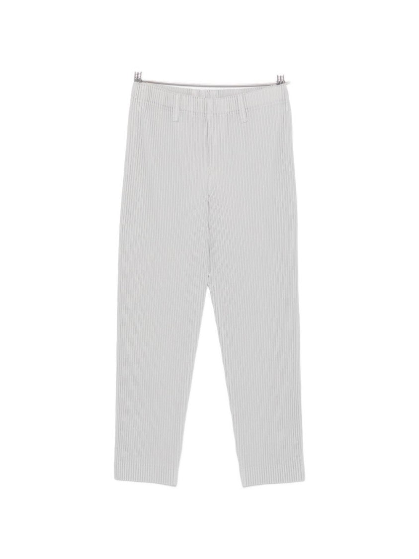 Homme Plissé Issey Miyake Pleated Cropped Relaxed Fit Cropped Pants