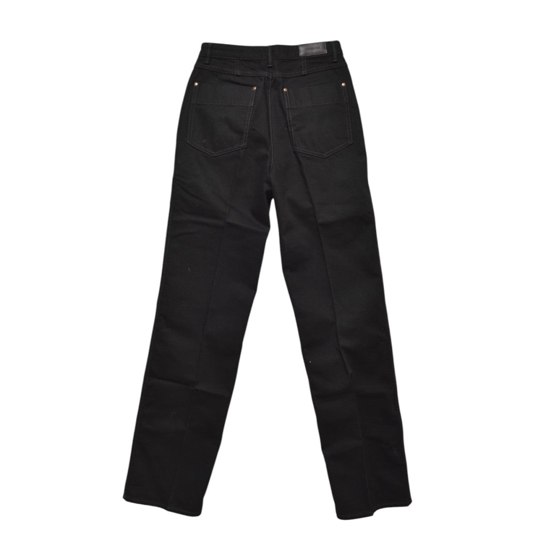 Lemaire Straight-Leg Black Trousers With Classic Five-Pocket Design