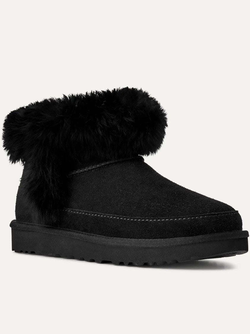 Ugg Classic Ultra Mini Chalet Fur Boots