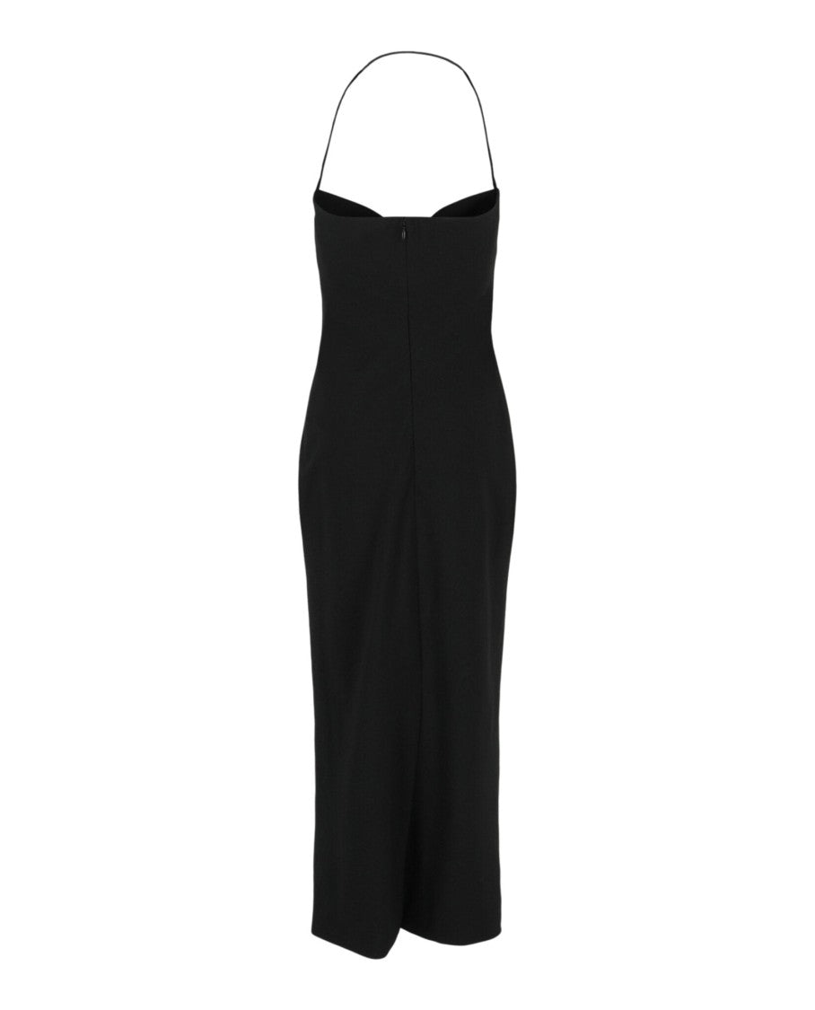 Givenchy Plunging Halter Midi Dress