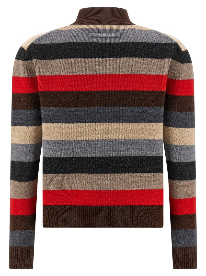 Tory Burch Merino Wool Turtleneck Sweater