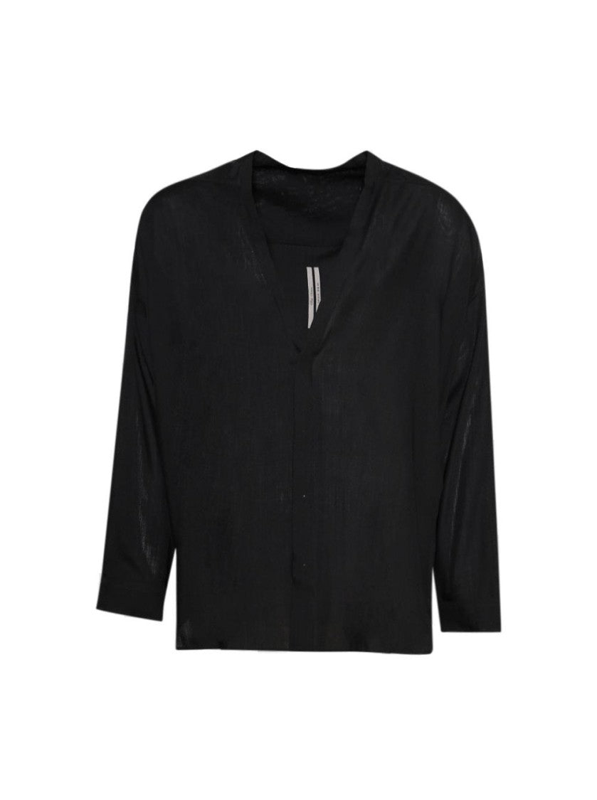 Rick Owens Lido Larry Shirt Black