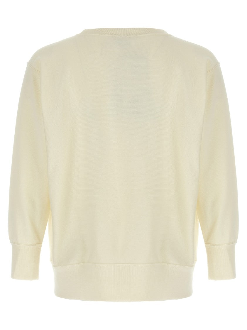 Undercover Brushed Cotton Oversized Sweatshirt With Beaded Patch