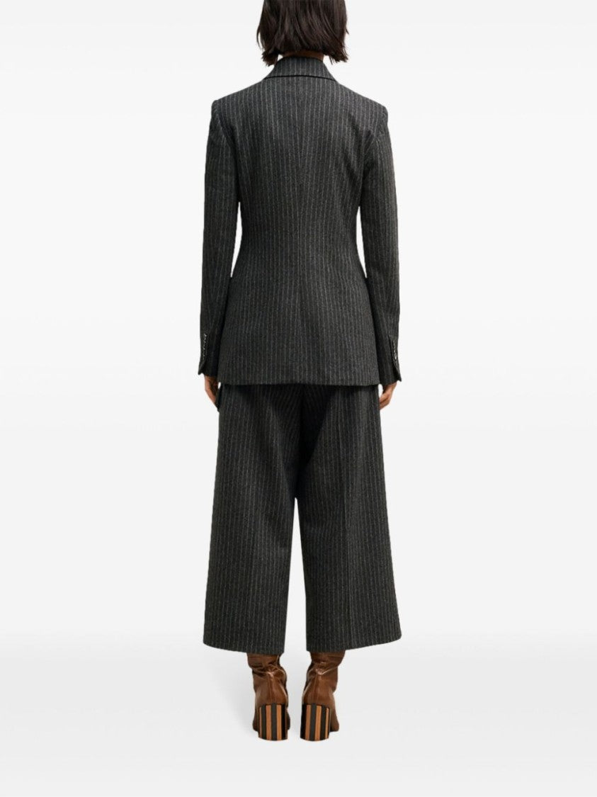 Ami Double Breasted Wool Coat