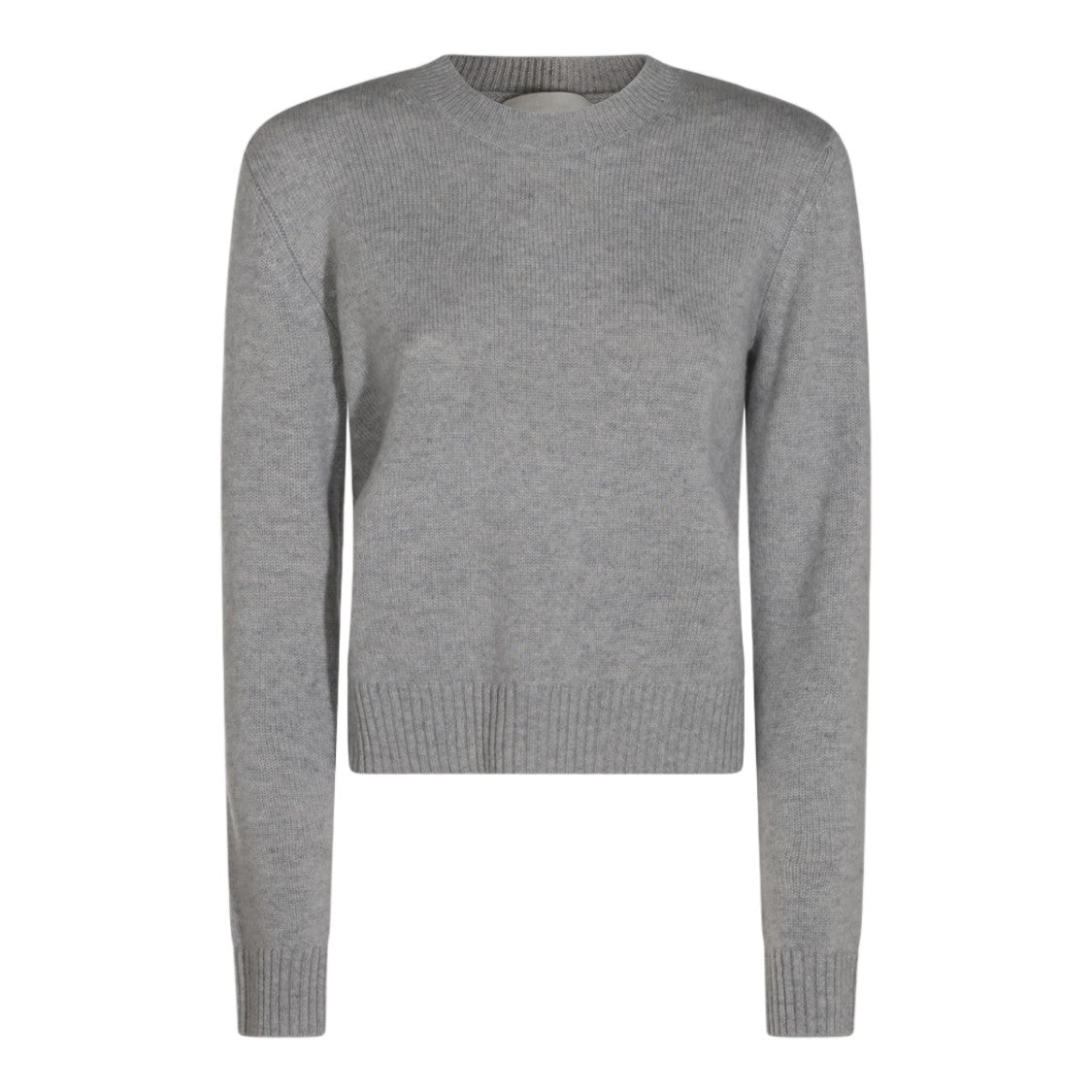 Lisa Yang Classic Crew Neck Sweater With Ribbed Detailing