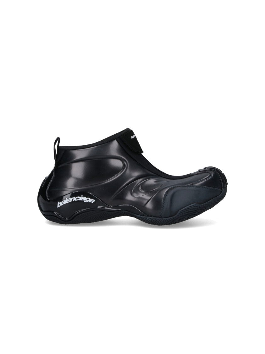 Balenciaga Futuristic Black Sneakers