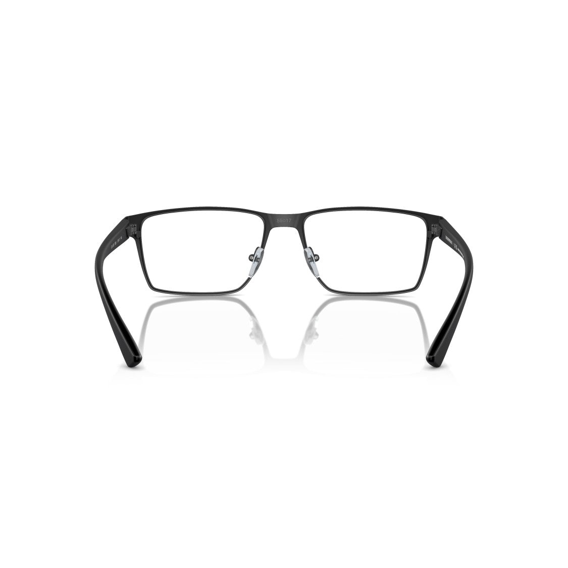 Emporio Armani 0Ea1157 Rectangular Metal Frame Eyeglasses With Matte Finish