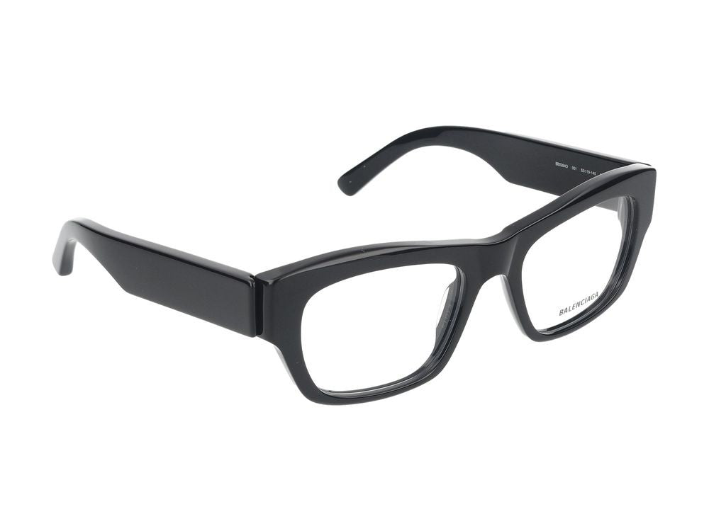 Balenciaga Eyeglasses Bb0264o 001 Black Black Transparent 53/19/140