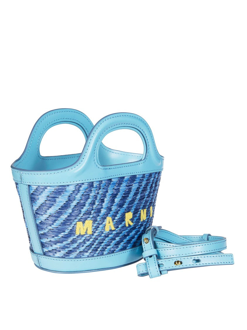 Marni Tropicalia Micro Woven Gradient Handbag