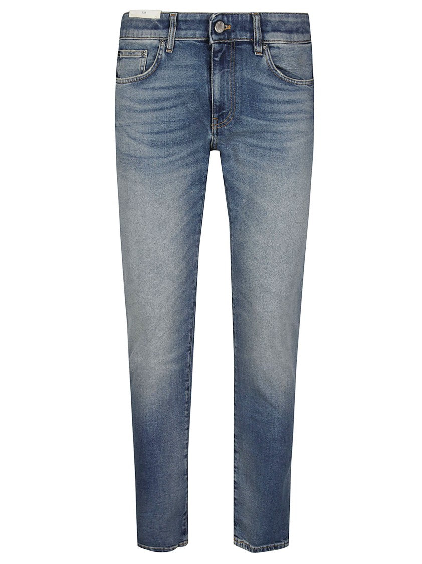 Pt Torino Swing Cotton Slim Jeans