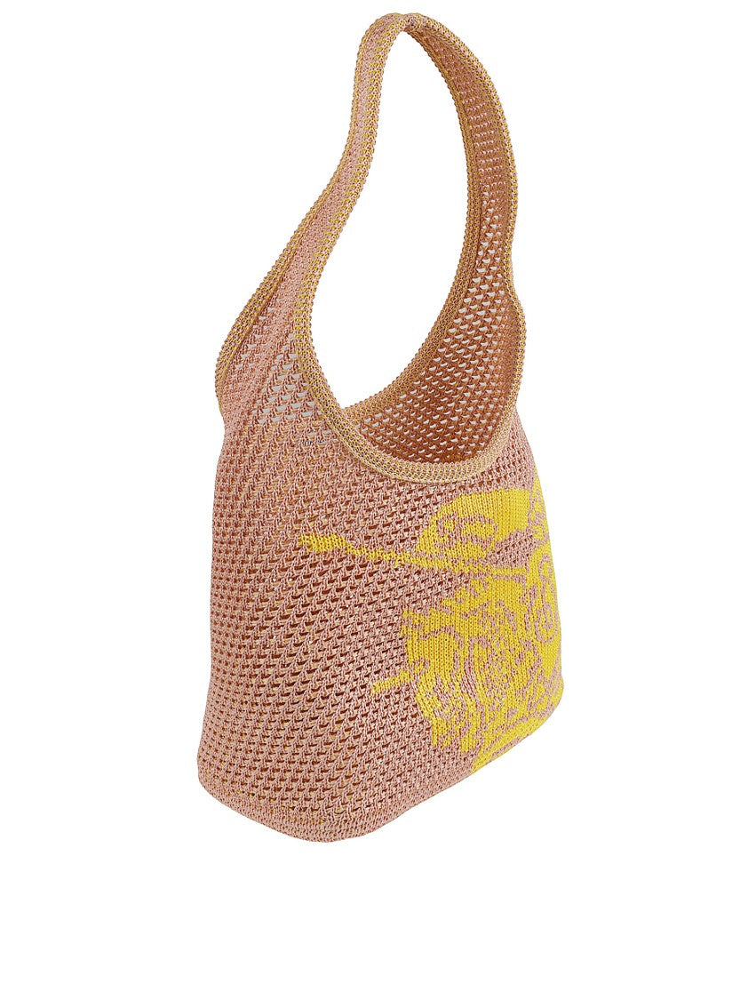 Burberry Crocheted Shoulder Bag