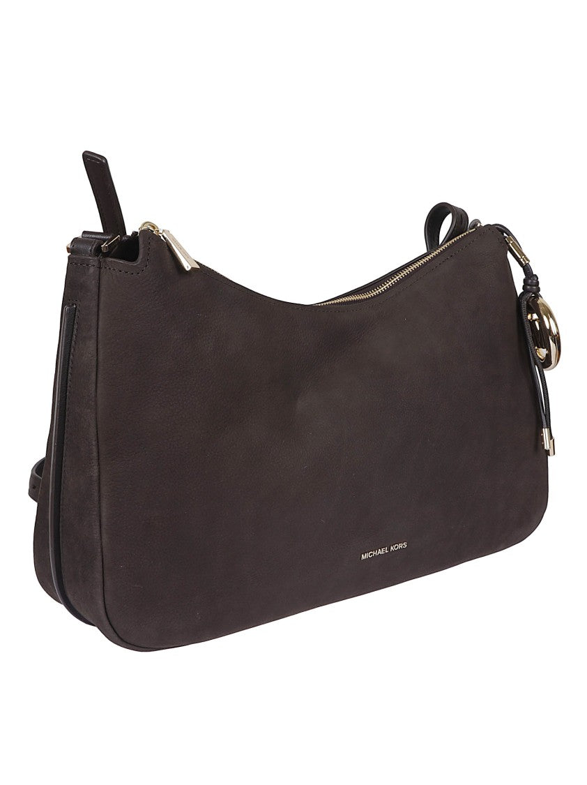 Michael Kors Nolita Chocolate Suede Tote Bag