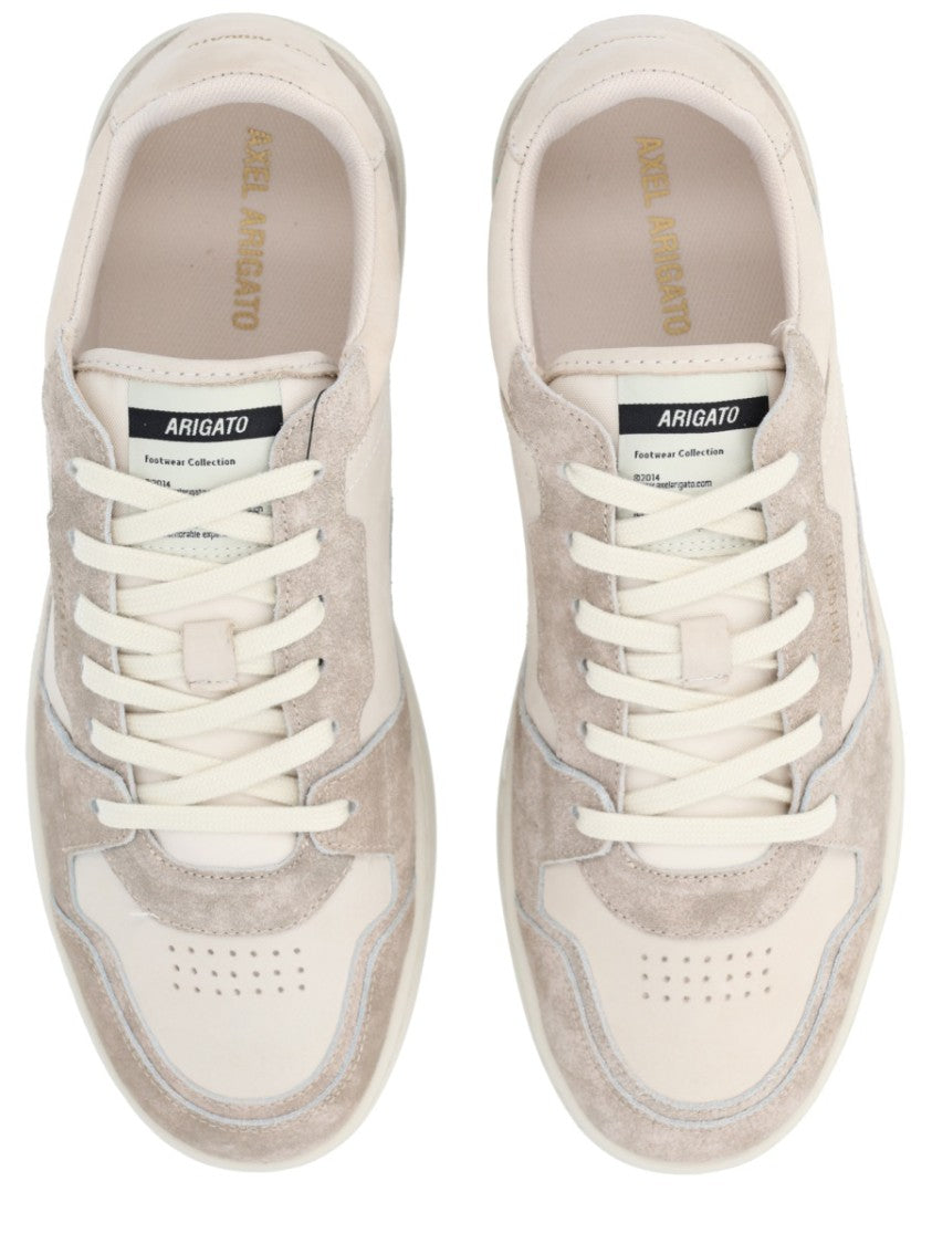 Axel Arigato Neutrals Dice Lo Suede Overlays Sneakers