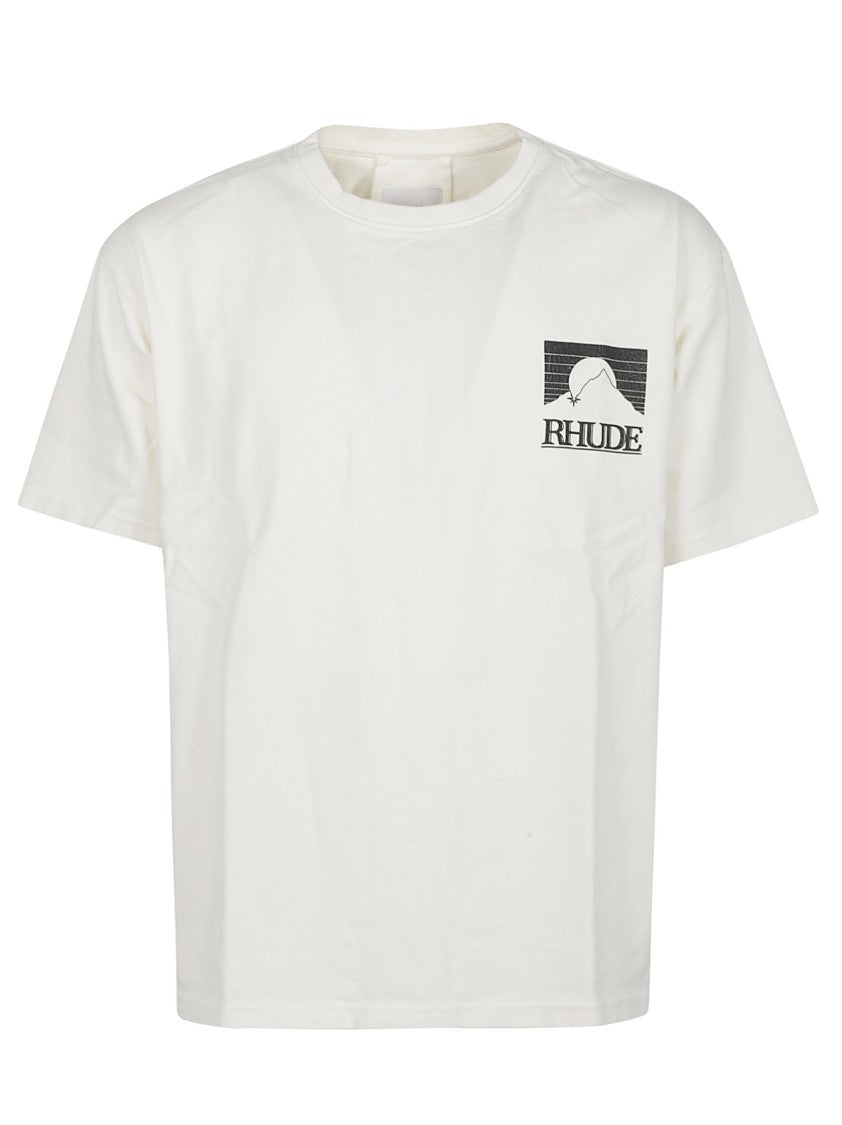 Rhude Moonlight Pack Graphic Cotton Printed T-Shirt
